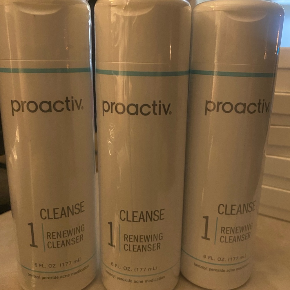 Proactiv 3 new, unopened cleansers